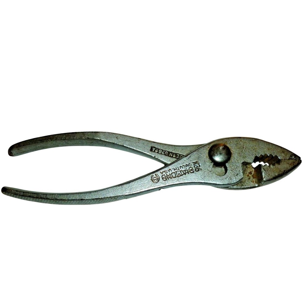 Vintage Diamond K36 Slip Joint Pliers 6 Inch Duluth USA Forged Steel Tool